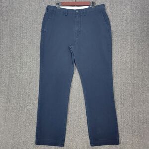 Polo Ralph Lauren Pants Mens 36x30* Navy Blue Classic Fit 100% Cotton Twill